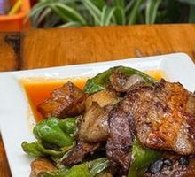 Mountain Pork Stir-fried with Spicy Sauce