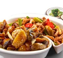 Braised Chicken with Mushrooms