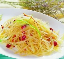 Pickled Chili Potato Shreds