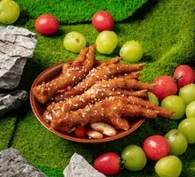 Stewed Chicken Feet with Tiger Skin Texture
