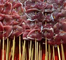 Tripe from the stomach of cattle