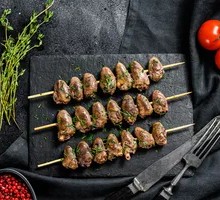 Grilled Chicken Hearts