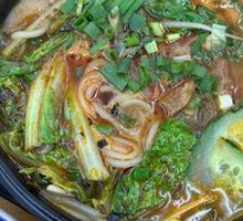 Beef Hot Pot Rice Noodles