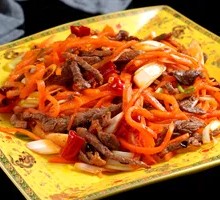 Sour Radish Stir-fried Yak Meat