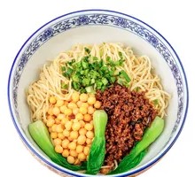 Spicy Broad Noodles with Pea Paste