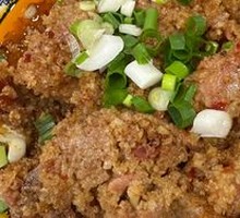 Steamed Pork Ribs with Rice Flour