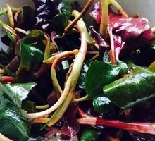 Cold-mixed Houttuynia herb