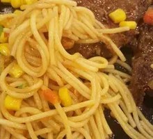 Steak with Mashed Potatoes