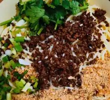 Crispy Beef with Fermented Pork Skin