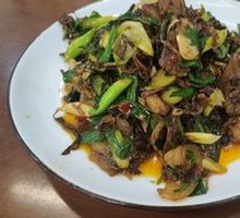 Salted Vegetable Stir-fried Pork