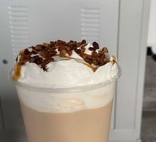 Pecan Caramel Milk Tea