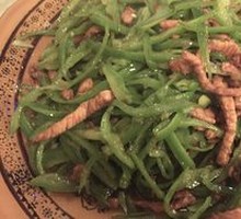 Green Pepper Shredded Pork