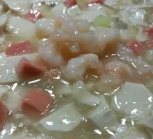 Shrimp and Tofu Soup