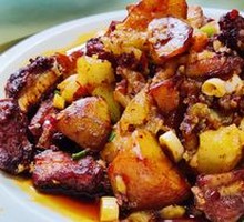 Stewed Pork Ribs with Potatoes