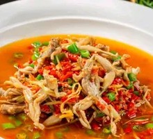 Young Ginger Stir-Fried Frog