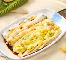 Vegetable Rice Noodle Roll