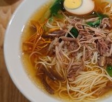 Wild Mushroom Chicken Noodle Soup