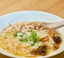 Wild Mushroom Chicken Soup Noodles