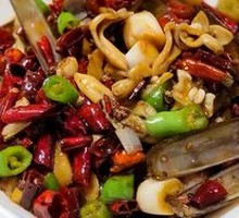 Stir-fried Large Clams