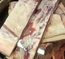 Beef Steak and Bone Dish