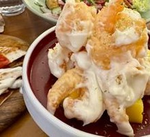 Mustard Shrimp Balls