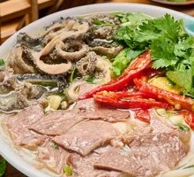 Pickled Chili Double Meat Noodles