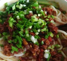 Dan Dan Noodles with Pork Sauce