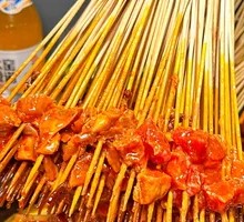 Skewered Tripe Delight