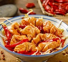 Oil-Boiled Pig Intestines
