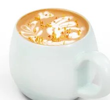 Osmanthus Flavored Latte