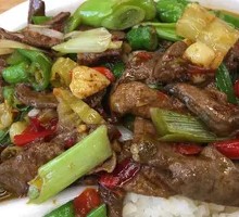 Pork Liver Rice Bowl