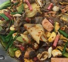 Signature Chicken Offal Hot Pot