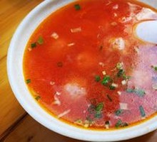 Tomato Meatball Soup