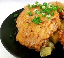 Steamed Pork Ribs with Rice Flour