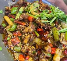 Spicy Frog Legs in Dry Pot