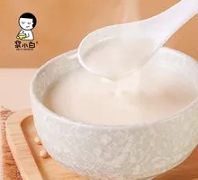 Freshly Ground Hot Soy Milk