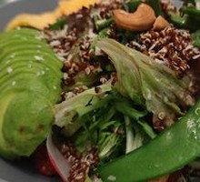 Avocado Quinoa Salad with Seaweed Rice Bowl