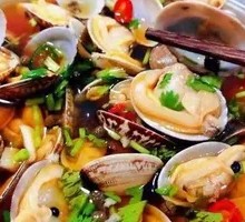 Mustard Chilled Clams