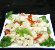 Stir-fried Lotus Root Cubes