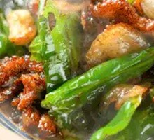 Smashed Pepper Stir-fried Native Pork