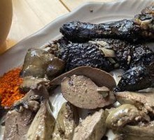 Braised Chicken Gizzard and Liver