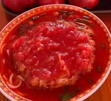 Sunshine Tomato Fried Egg Rice Noodles