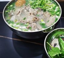 Double Pork Rice Noodle Soup