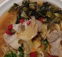 Sour Cabbage Pork Trotter Noodles
