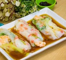 Shrimp Egg Rice Noodle Roll