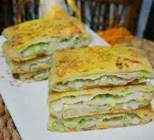 Scallion Pork Pancake