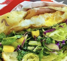 Bacon Egg Chinese Burger