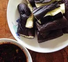 Dipping Sauce Eggplant