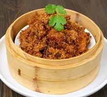 Steamed Pork Ribs with Rice Flour