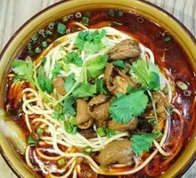 Braised Pork Intestines Noodles